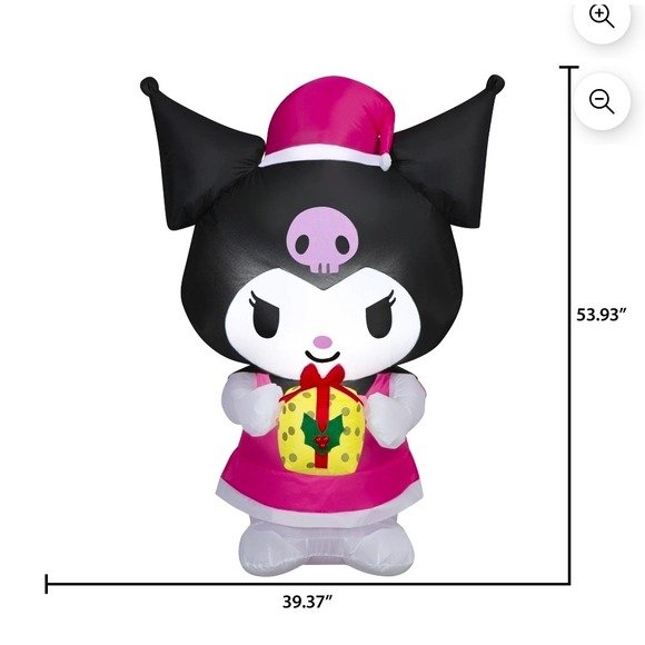 Hello Kitty Airblown Holiday Lights Inflatable Kuromi and Hello Kitty Christmas - Picture 8 of 11